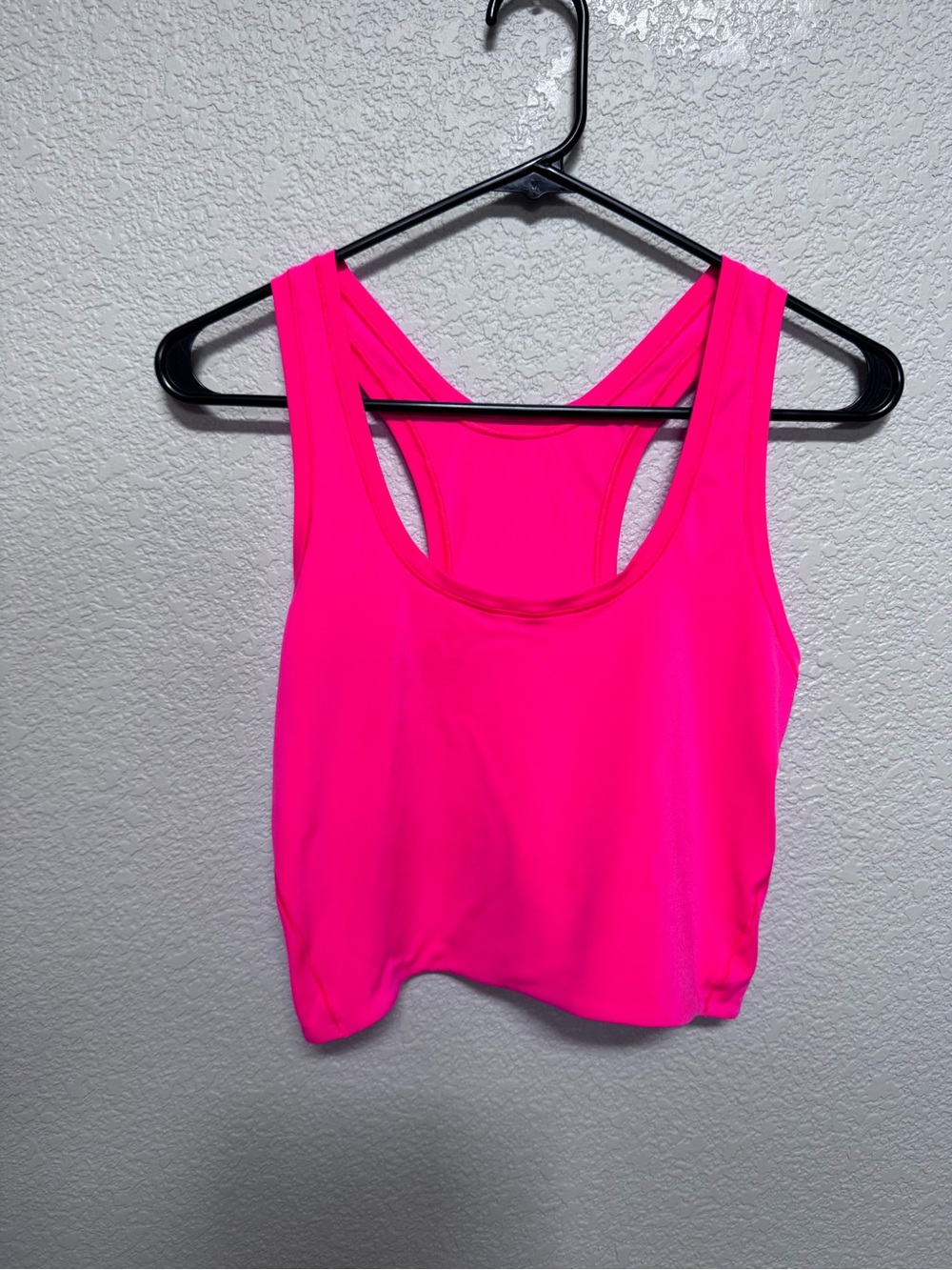 Lululemon Align Racerback Cropped Tank Women’s 8 Neon Pink